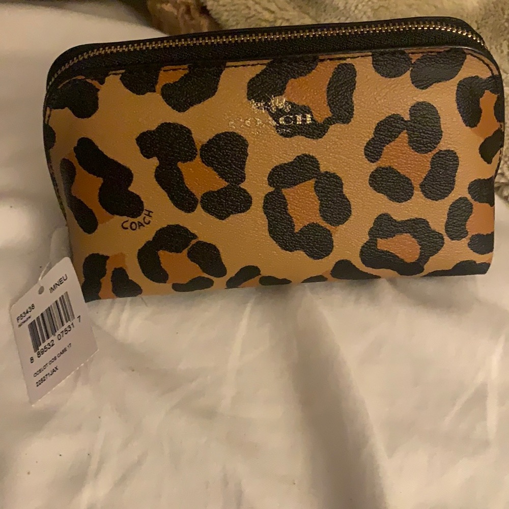 Coach makeup bag